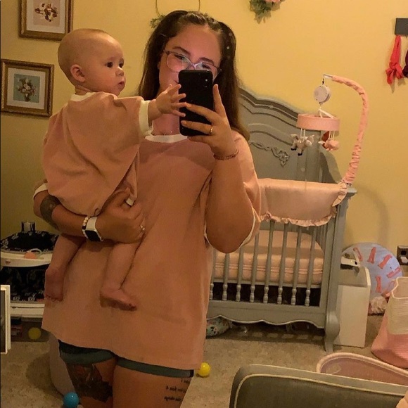 Mommy & Me Junie Grey Matching Set - Picture 2 of 3